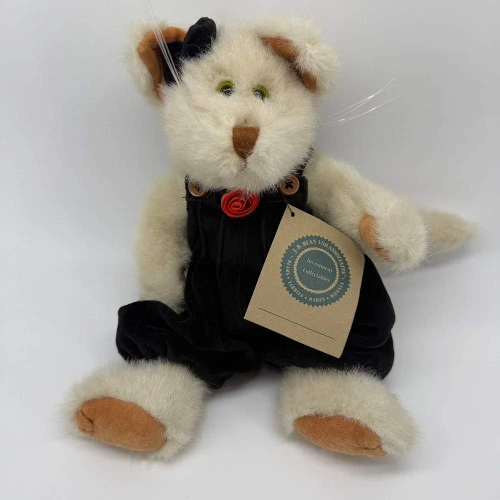 Vintage Boyds Bears Millicent P. Pussytoes Jointed Plush Cat 11